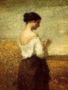 William Morris Hunt Peasant Girl oil painting picture wholesale